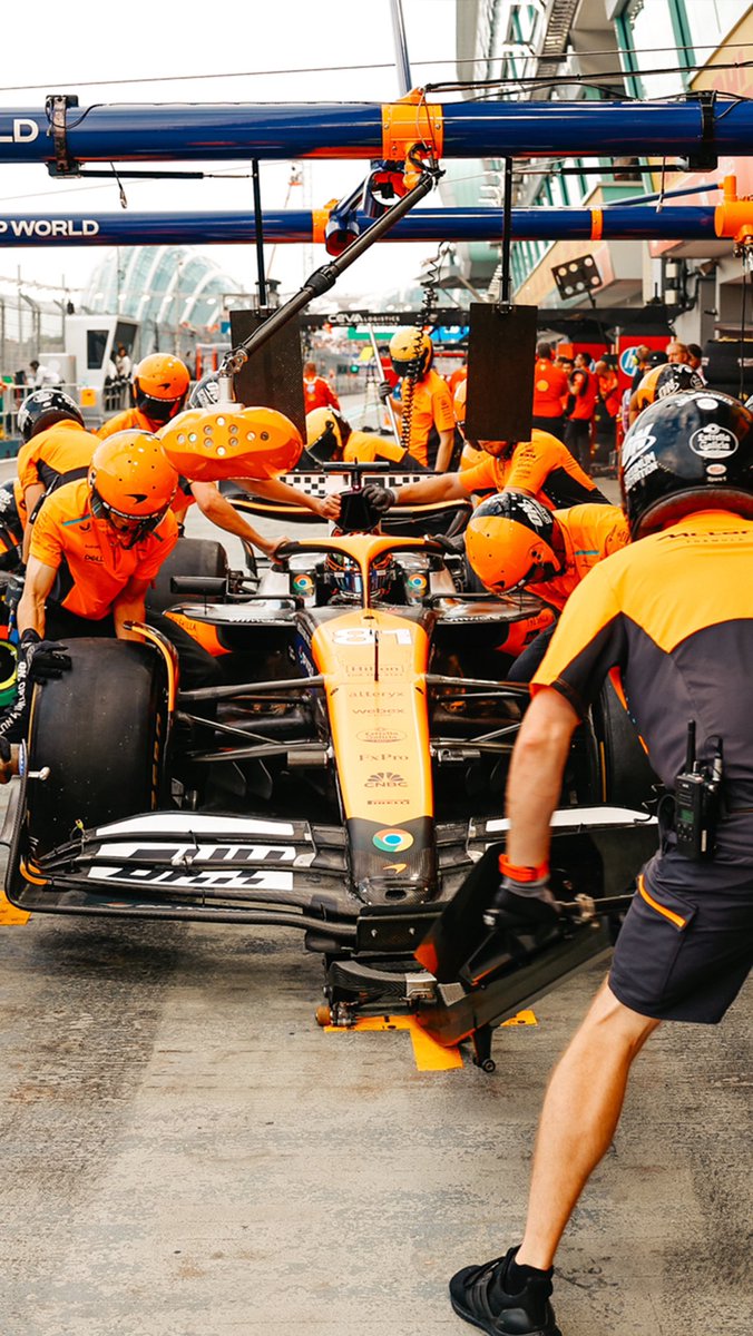 McLarenF1's tweet image. Teamwork makes the dream work 👌🧡

#WallpaperWednesday