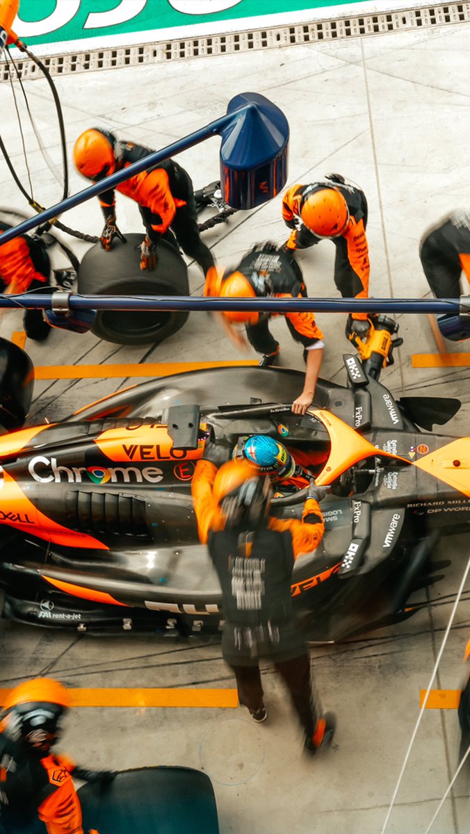 McLarenF1's tweet image. Teamwork makes the dream work 👌🧡

#WallpaperWednesday