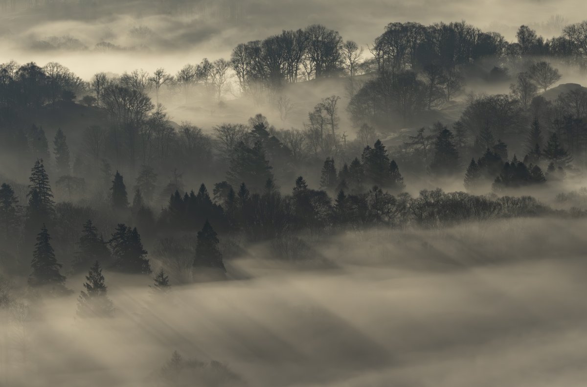 Today's #WowWednesday was captured by @SuperGios of low-lying mist blanketing the Langdales. 

Thank you for sharing Jonny! 📸

#lakedistrict #photography