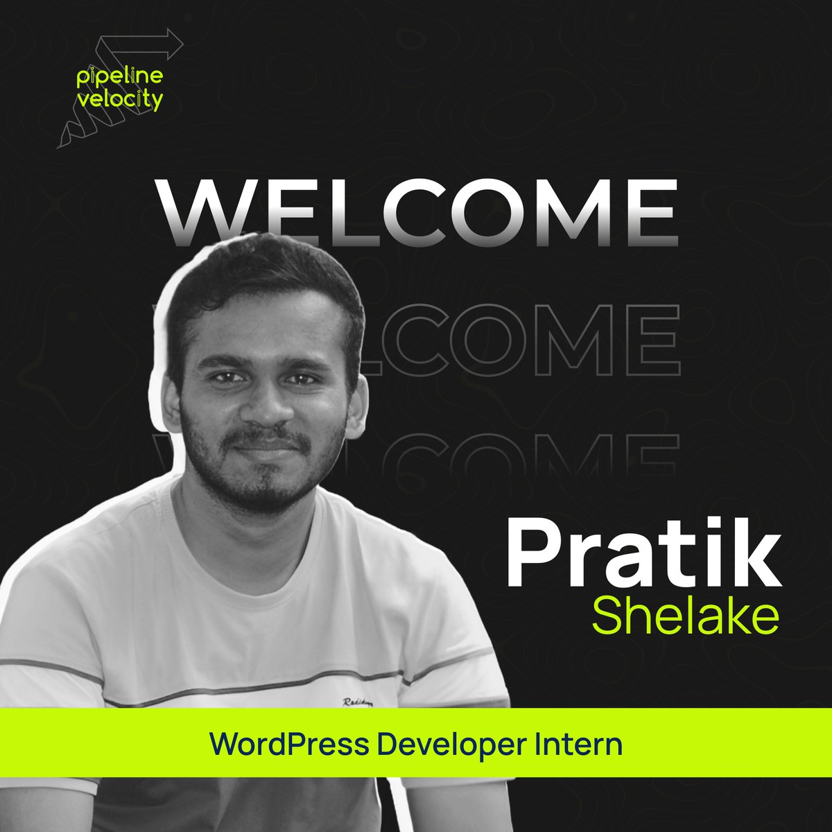 PipelineVelocit's tweet photo. We are thrilled to welcome Pratik Shelake to our Pipeline Velocity family! He will be joining our Development Team and we look forward to see how Pratik's creative ingenuity and aptitude for solving problems, helps us and our clients in achieving great things together. https://t.co/lXM3CqrwXv