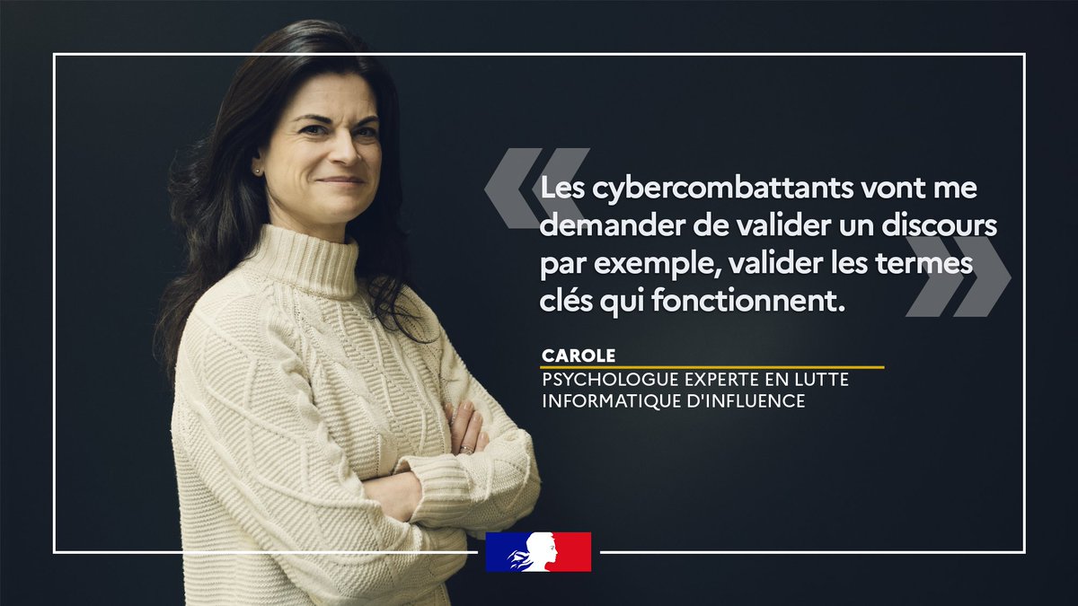 Armees_Gouv's tweet image. #Defcast🎙️Rencontre avec Carole, psychologue au Centre interarmées des actions sur l&apos;environnement qui aide les cybercombattants à exploiter les biais cognitifs dans le cyberespace. 🎧⤵️ 
🔗podcastics.com/podcast/episod…