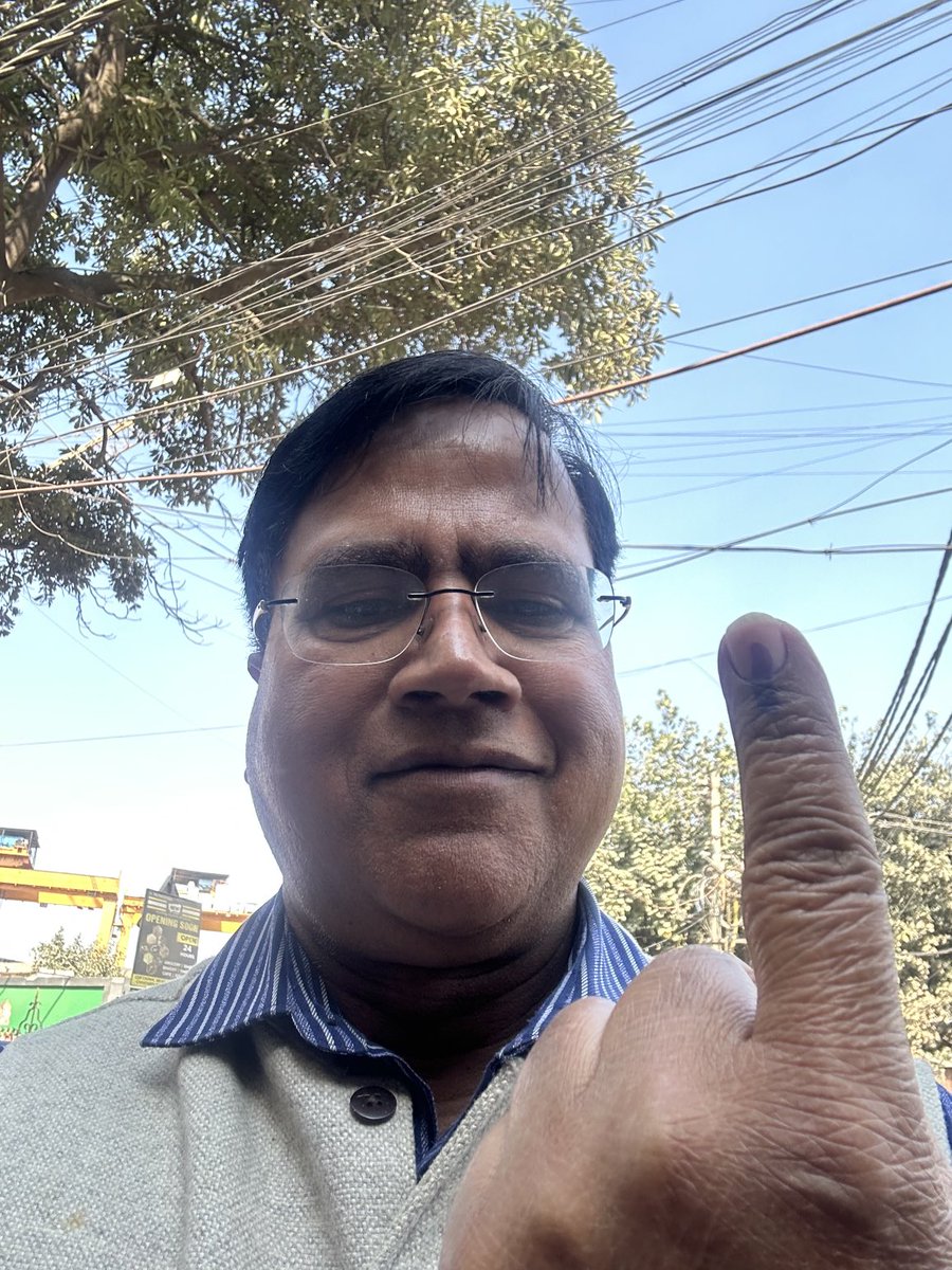 Dr Ashok Tyagi (@ashokktyagi1) on Twitter photo Vote for Nation
Nation First
दिल्ली विधानसभा आम चुनाव २०२५
५ फ़रवरी बुधवार २०२५ Vote for Nation
Nation First
दिल्ली विधानसभा आम चुनाव २०२५
५ फ़रवरी बुधवार २०२५