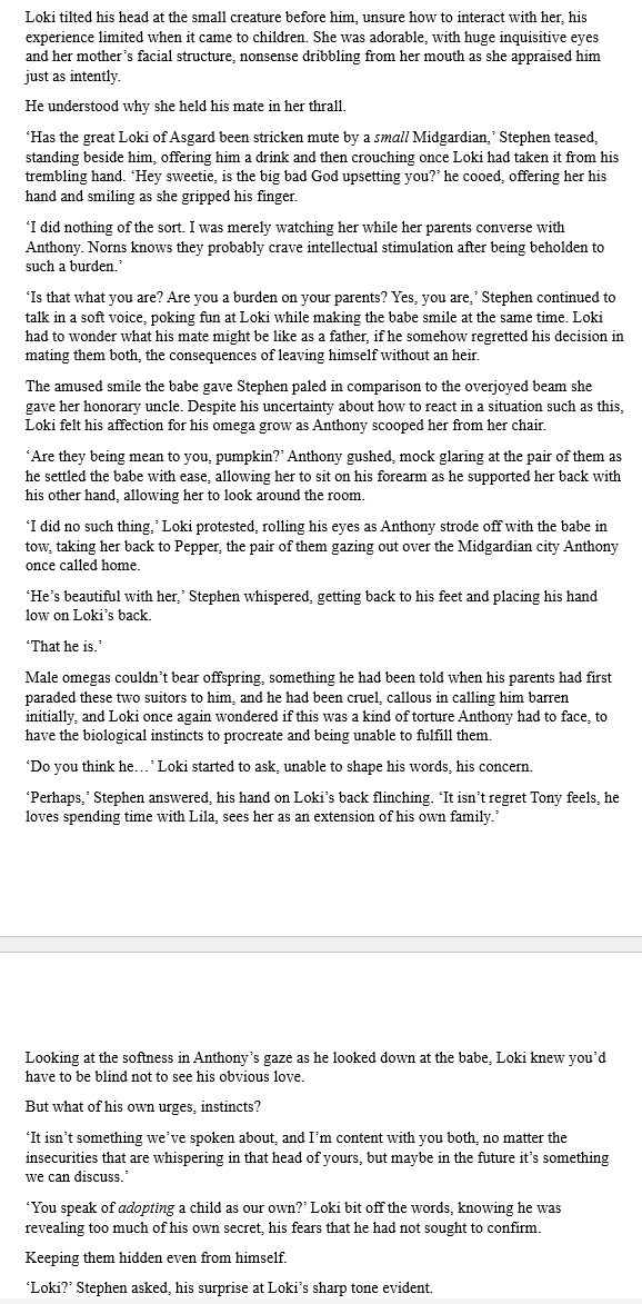 It's happening! I'm finally working on a sequel to Betwixt! archiveofourown.org/works/42666480 Working title is currently Beyond. #FrostIronStrange #WIP