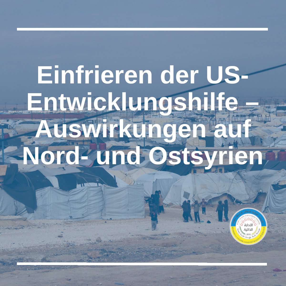 Welche Auswirkungen hat das Einfrieren der US-Entwicklungshilfe auf Nord- und Ostsyrien?

"Ich bin seit vielen Jahren hier und habe das Wort ‚katastrophal‘ noch nie zuvor verwendet. Und wir haben einiges durchgemacht."

Alle Informationen hier im Thread ⤵️
/1