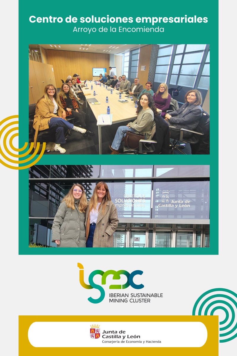 Iberian Sustainable Mining Cluster (ISMC) (@ismc_cluster) on Twitter photo Ayer, #ISMC participó en un encuentro clave para el futuro de la innovación. La <a href="/jcyl/">Junta de Castilla y León</a> reunió a las Agrupaciones Empresariales Innovadoras (#AEI) de la región en una jornada presencial de trabajo y colaboración.
#SomosCluster #Innovación #Clúster #Talento Ayer, #ISMC participó en un encuentro clave para el futuro de la innovación. La <a href="/jcyl/">Junta de Castilla y León</a> reunió a las Agrupaciones Empresariales Innovadoras (#AEI) de la región en una jornada presencial de trabajo y colaboración.
#SomosCluster #Innovación #Clúster #Talento