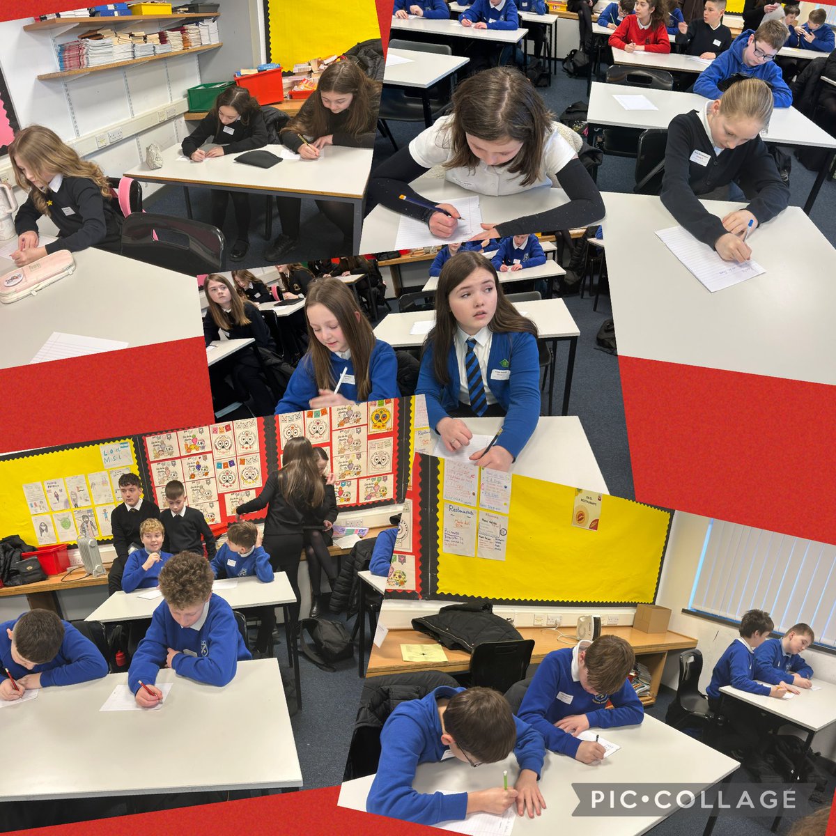 DeanburnPS_P7A's tweet photo. We started off our Transition Day @Boness_Academy with French 🇫🇷 and Spanish. #Transition #ExcitingTimes #Languages #Fun #P7Team 😊 @DeanburnPS_P7B https://t.co/3JX3sj8kk3