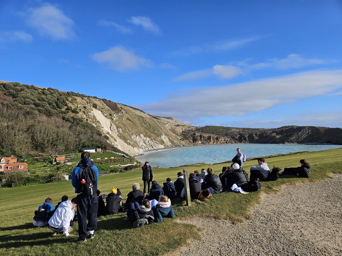 We finished a great few days with <a href="/BtonC_careers/">Brighton College</a> geographers at Lulworth Cove. The students hopefully took away lots of new fieldwork skills and knowledge to prepare them for their own field studies in the future. We loved the ongoing <a href="/the_traitors_/">The Traitors HQ</a> game over the weekend also!