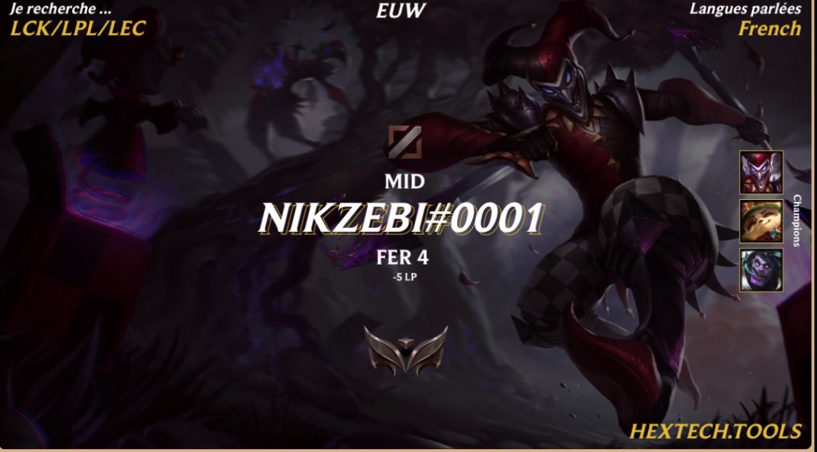 slt a tous jsui lft jpense que je bat faker en 1v1