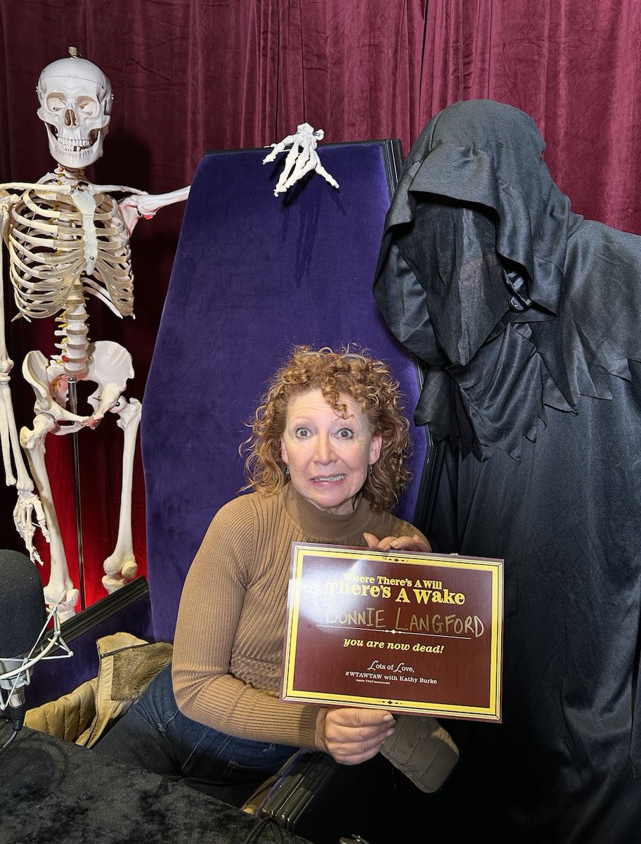 HERE LIES <a href="/bonnie_langford/">Bonnie Langford</a> 

BORN Wednesday 22nd July 1964

DIED Tuesday 11th February 2025

BRAND NEW #WTAWTAW OUT TOMORROW 💀