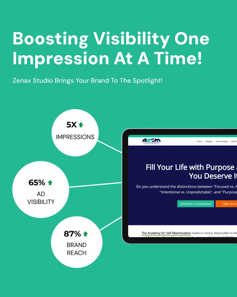 zenaxstudio's tweet photo. We're excited to share a big achievement in boosting online engagement for AOSM! 🌟

At Zenax Studio, we're experts in enhancing your online presence and connecting you with your audience. 

Partner with us, and let's unlock the full potential of your business together! https://t.co/SEtWVAzyXc