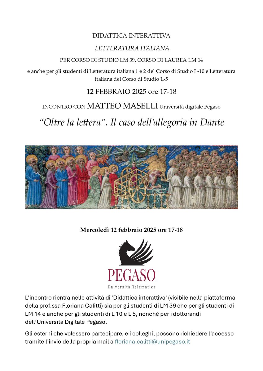 Ringrazio di vero cuore la Prof.ssa Floriana Calitti per il gradito invito.

academia.edu/127475713/_Olt…