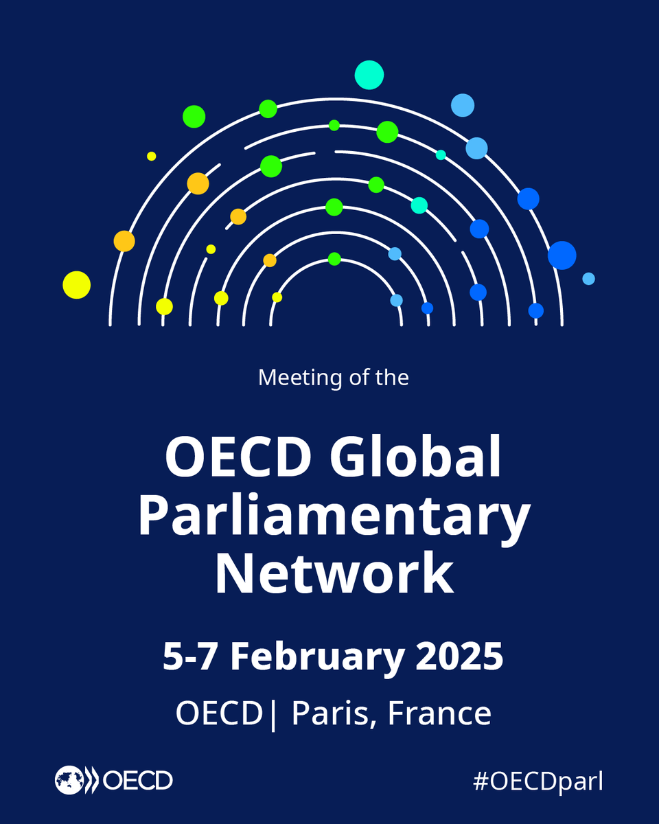 OECD ➡️ Better Policies for Better Lives (@oecd) on Twitter photo Today, OECD SG <a href="/MathiasCormann/">Mathias Cormann</a> opened the plenary meeting of the OECD Global Parliamentary Network, a community of legislators exchanging policy perspectives on economies, energy markets, demographic shifts, skills, climate, AI & more.
🔗 brnw.ch/21wQuaG | #OECDparl Today, OECD SG <a href="/MathiasCormann/">Mathias Cormann</a> opened the plenary meeting of the OECD Global Parliamentary Network, a community of legislators exchanging policy perspectives on economies, energy markets, demographic shifts, skills, climate, AI & more.
🔗 brnw.ch/21wQuaG | #OECDparl