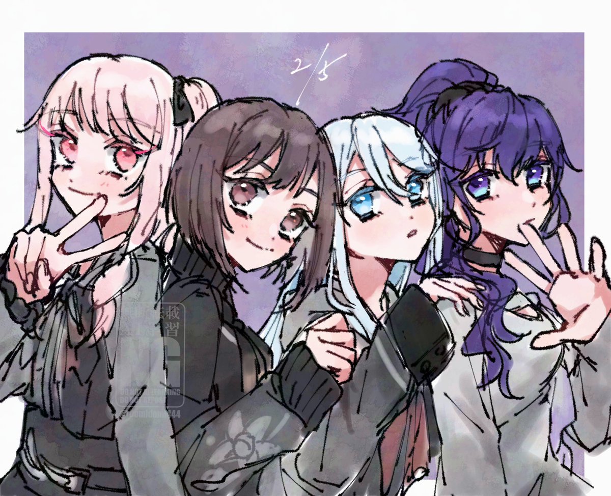 暁山瑞希 ,朝比奈まふゆ ,東雲絵名 ,宵崎奏 「#ニーゴの日 」|