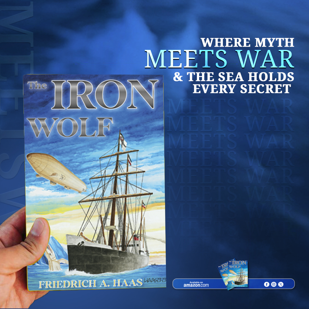 FriedrichA_Haas's tweet photo. When myths collide with war, the sea guards its secrets fiercely!

Into the gripping tale of 'The Iron Wolf': https://t.co/kCOjQ8FS2Z

#TheIronWolf #MythAndWar #NavalThriller #SeaSecrets #HistoricalFiction #ThrillerBooks #AdventureAwaits #EpicReads https://t.co/OWwaLsgyd1