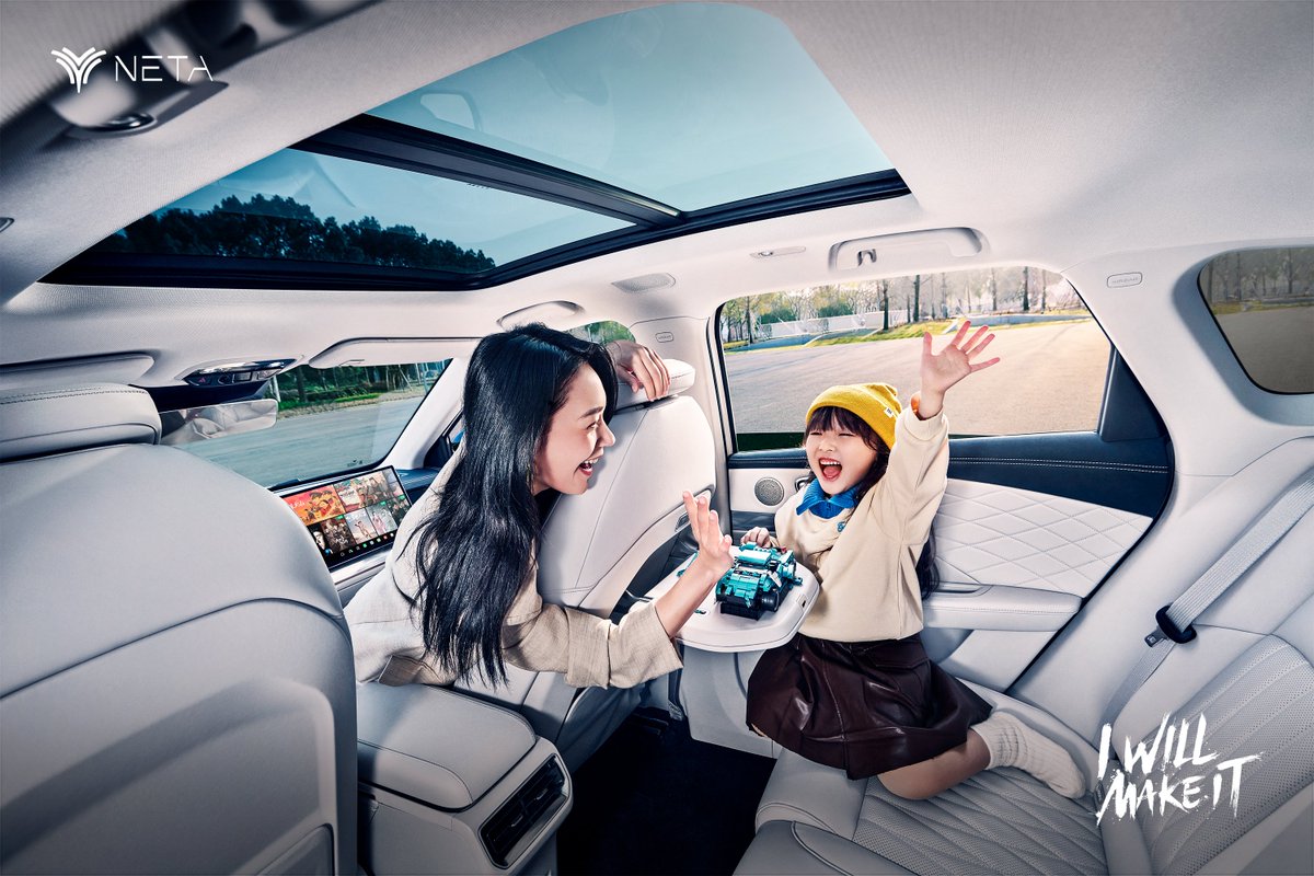 BenzTheAutoFirm's tweet image. Neta L ofrece una amplia comodidad, perfecta para aventuras familiares con espacio para cada miembro de la familia.
#NetaAuto #NetaL #WowNeta