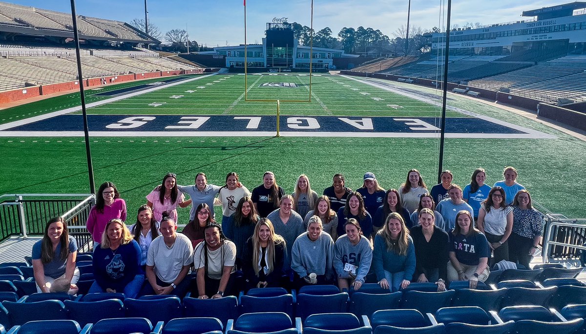 Brandy Clouse (@clousebrandy) on Twitter photo Thankful for the females in our department and all they do for our student athletes here <a href="/GSAthletics/">Georgia Southern Athletics</a> as they continue to “Lead Her Forward” #NGWSD Thankful for the females in our department and all they do for our student athletes here <a href="/GSAthletics/">Georgia Southern Athletics</a> as they continue to “Lead Her Forward” #NGWSD