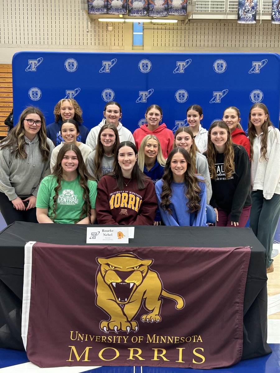 Happy Signing Day! We can't wait to see what you do at the next level!  Congrats <a href="/nebel_rourke/">Rourke Nebel 2025</a> and <a href="/Kbrachtel5/">Katelyn Brachtel</a> !!
Go Raiders and Cougars!