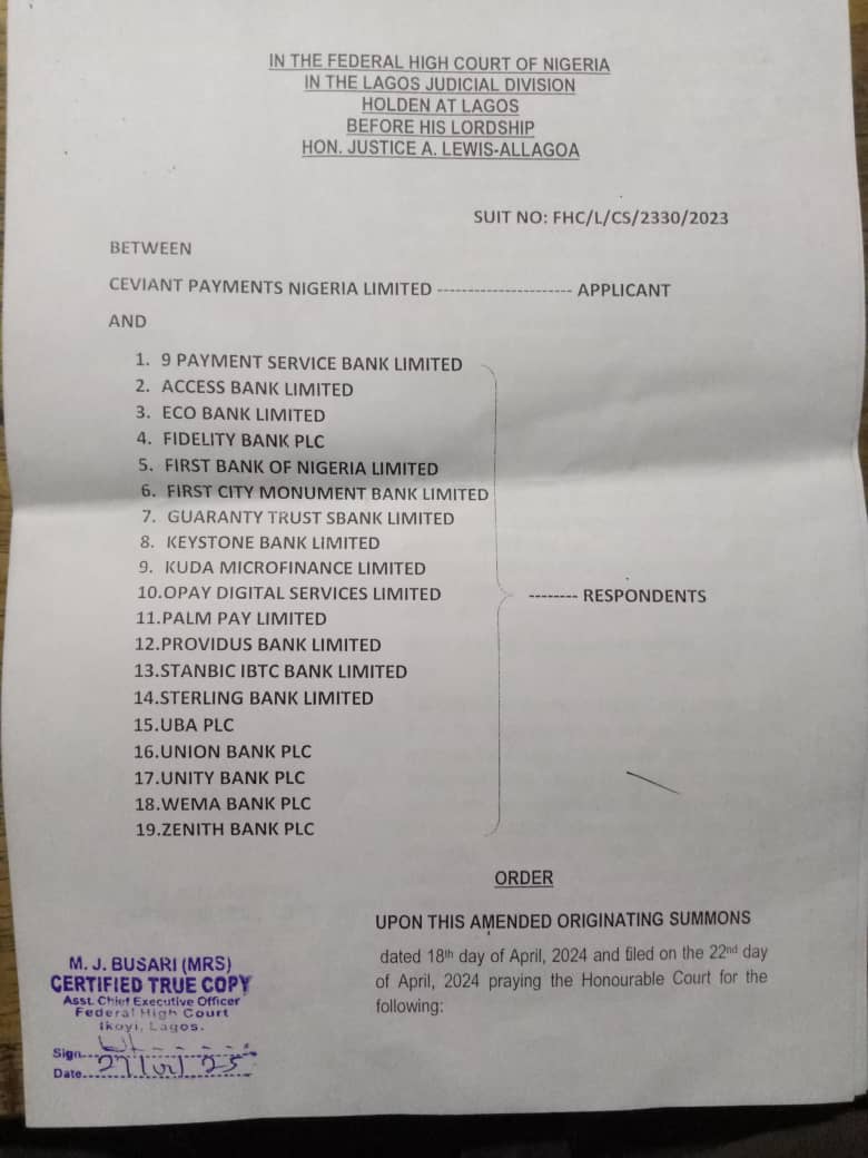 matos_nicholas's tweet photo. @accessbank_help Kindly lift the pnd on my acc 0718658995 Ujadughele Mathew since last yr. I've attached a court order.This is the case no CAS-35081015-G6M1H2. V not heard frm ur CS,which appalling. I need move my fund. V sent copies of the court oder 
Exonerating me to cs team https://t.co/Nuw4KshHNA
