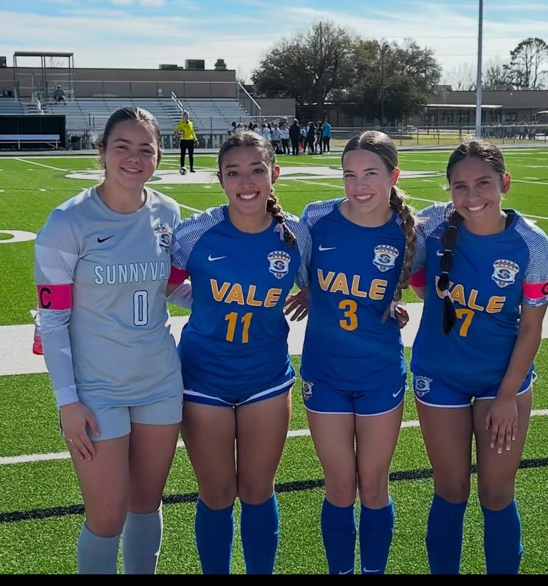 SHS Raider Soccer (@shsraidersoccer) on Twitter photo Our 2025 Lady Raider Captains are awesome! ⚽️ 😎 🔥 💪🏼
#D2W
#0- Avery Mollett
#3- Trinity Ream
#7- Victoria Morales
#11- Ava Singh
<a href="/SunnyvaleISD/">Sunnyvale ISD</a> <a href="/RaiderBuilt/">Sunnyvale ISD Athletics</a> <a href="/Sunnyvale_HS/">Sunnyvale High School</a> Our 2025 Lady Raider Captains are awesome! ⚽️ 😎 🔥 💪🏼
#D2W
#0- Avery Mollett
#3- Trinity Ream
#7- Victoria Morales
#11- Ava Singh
<a href="/SunnyvaleISD/">Sunnyvale ISD</a> <a href="/RaiderBuilt/">Sunnyvale ISD Athletics</a> <a href="/Sunnyvale_HS/">Sunnyvale High School</a>