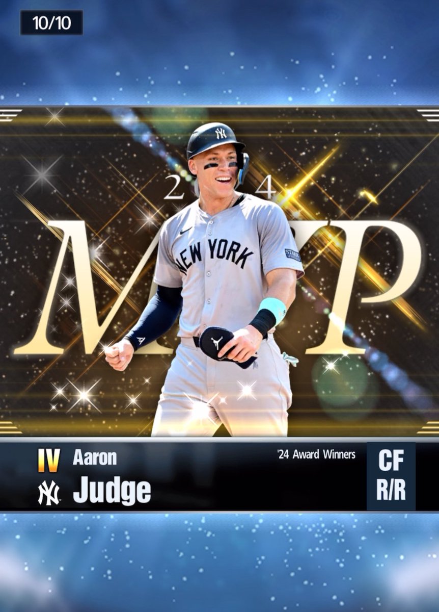 MLB_bh's tweet photo. やった...記憶ない🤯
気がついたら回してた💎🪽
こんなんずるない?
復刻も絶対ないやん😫
欲しくなるやん😒
#メジャスピ
#MLBMVP
#17&99 https://t.co/CYiXwgZZli