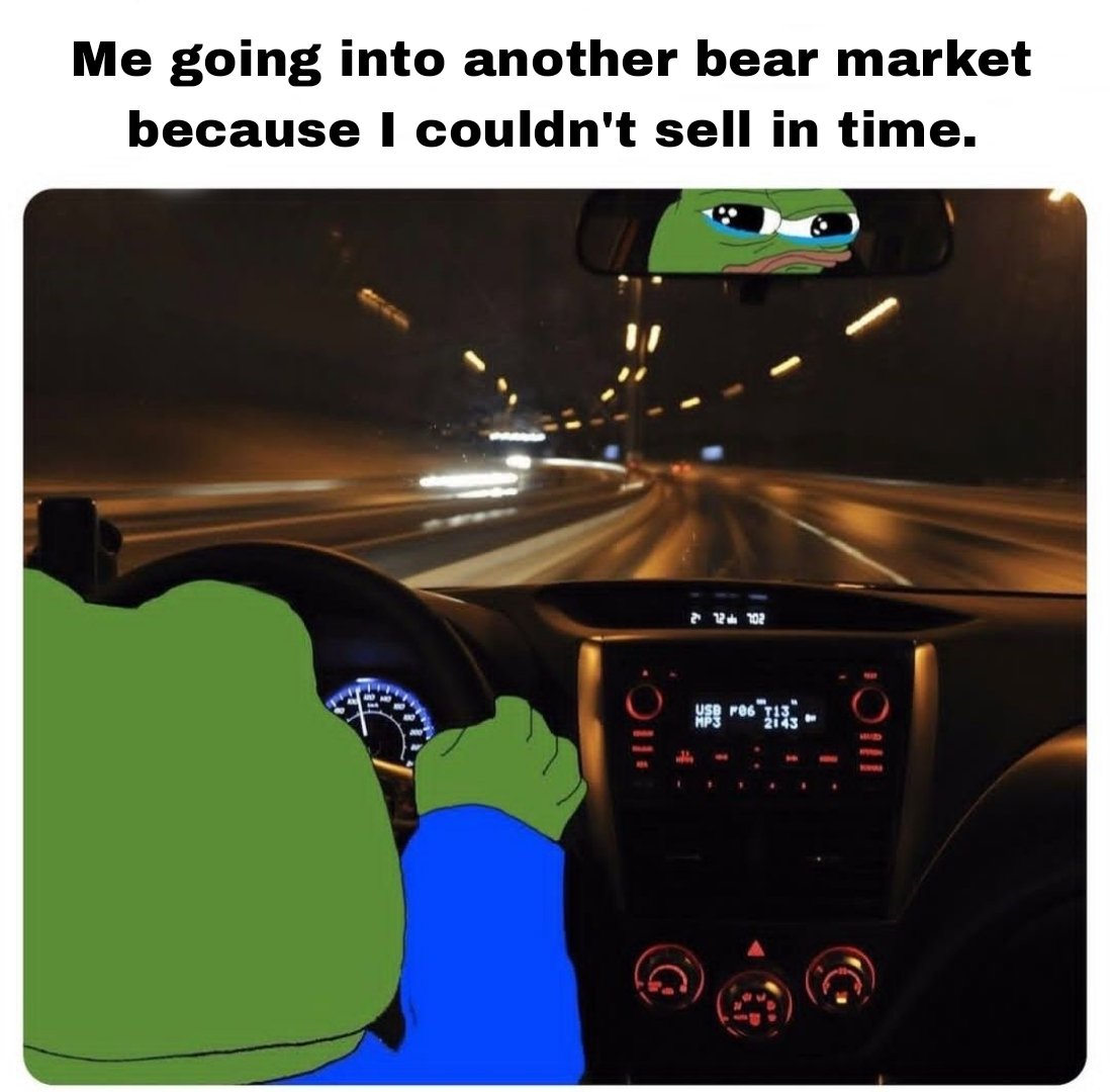 Rickleeneth's tweet photo. #Crypto #Bitcoin #BTC #BearMarket #Wrecked #HODL #CryptoMemes https://t.co/N17L1kXUe0