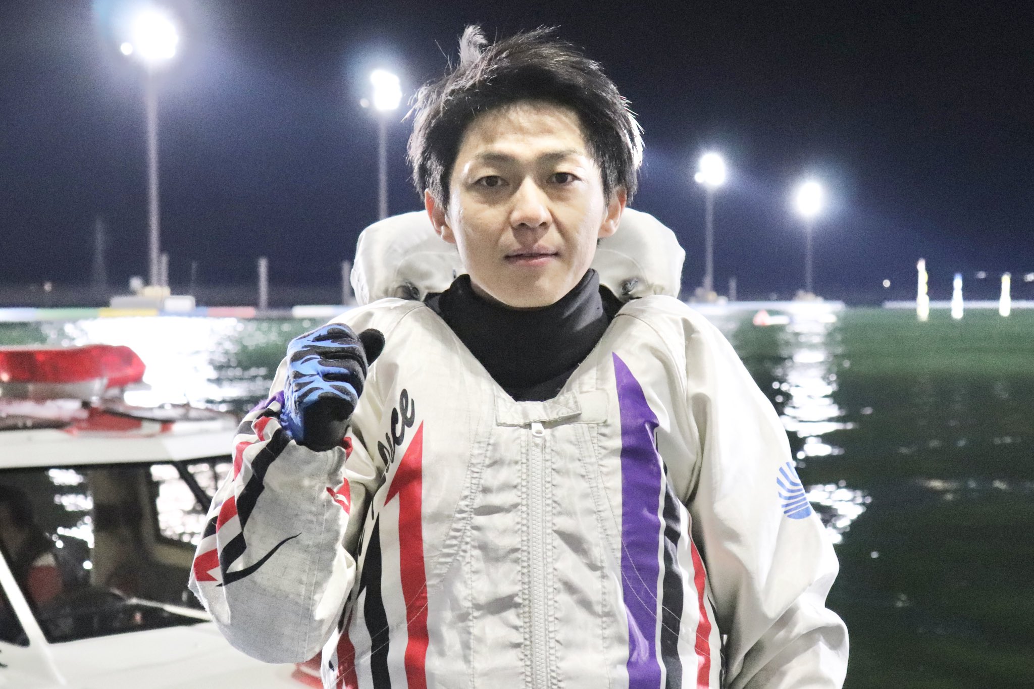 ボートレース 桐生順平 サイン入りジャンパー