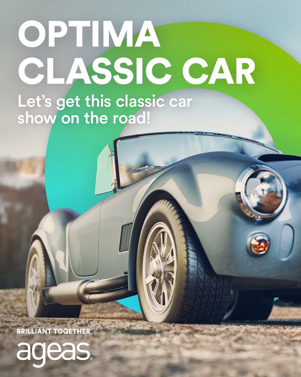 🚗 Get up to speed with our Classic Car policies! 🚗

Crucially, based on collectability not age - Optima Classic Car cover extends to £150,000.

See full details here, or contact us at connect@ageas.co.uk today: bit.ly/3VKUUv6