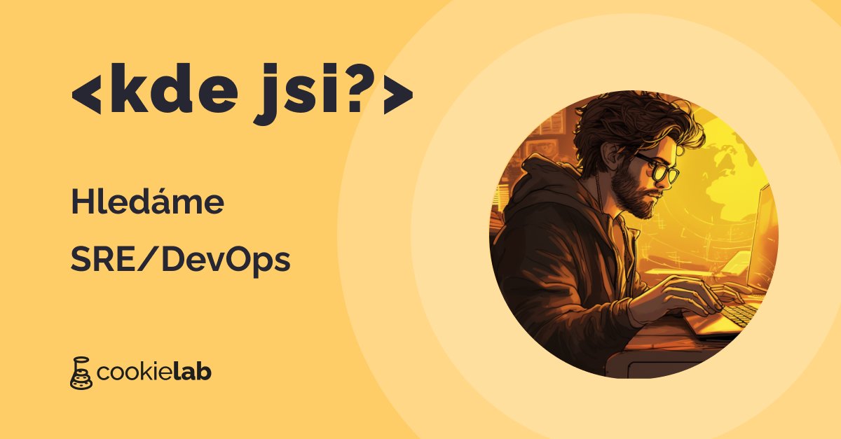 YAML, HCL, černý humor a projekty, co mají smysl. Že to zní jako něco pro tebe? Tak se k nám přidej jako SRE (DevOpsák/DevOpsačka) a pojď s námi krotit chaos! 🚀

Víc info 👉 bit.ly/40OH2Rk