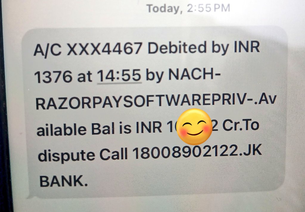 subhan_bhatt's tweet photo. @DMIFinance @SamsungIndia
Samsung doesn't appreciate our honesty, they keep giving dmi every month like we lost DMI and deducted 1376 rupees from my account, stop robbing people https://t.co/iKyCrOXWiT