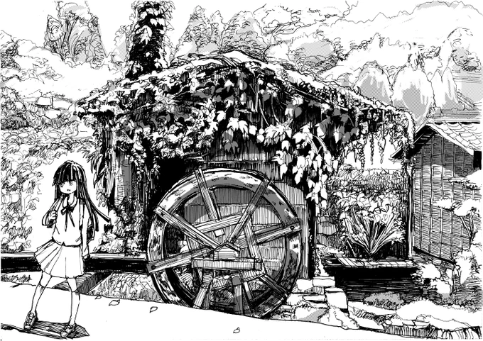#最近フォローした方は知らない過去絵を晒す 