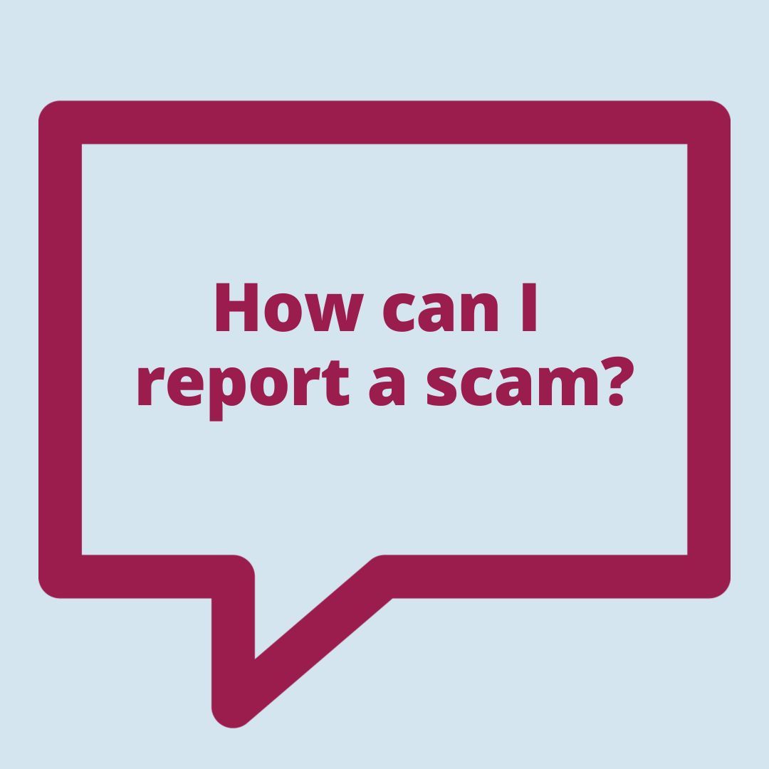 ❗ Reporting scams can help track down and stop scammers - this prevents others from being scammed.

Don't feel embarrassed about reporting a scam.

We can help you ⤵️
buff.ly/31iLdXr