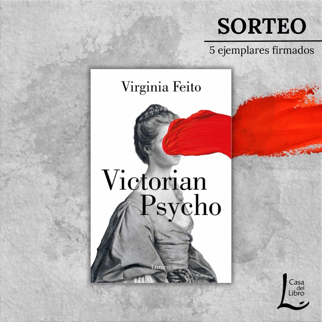 🍀SORTEO 🍀

Tenemos 5 ejemplares firmados de "Victorian Psycho". ¿Quieres hacerte con uno? 👇¡Participa! 👇

✅ Síguenos
🔁 RT
🗨️ ¿Qué libro recuerdas con más cariño de tu infancia?

Ganadores el 13/02
BBLL: ow.ly/Kf0H50UT5LZ