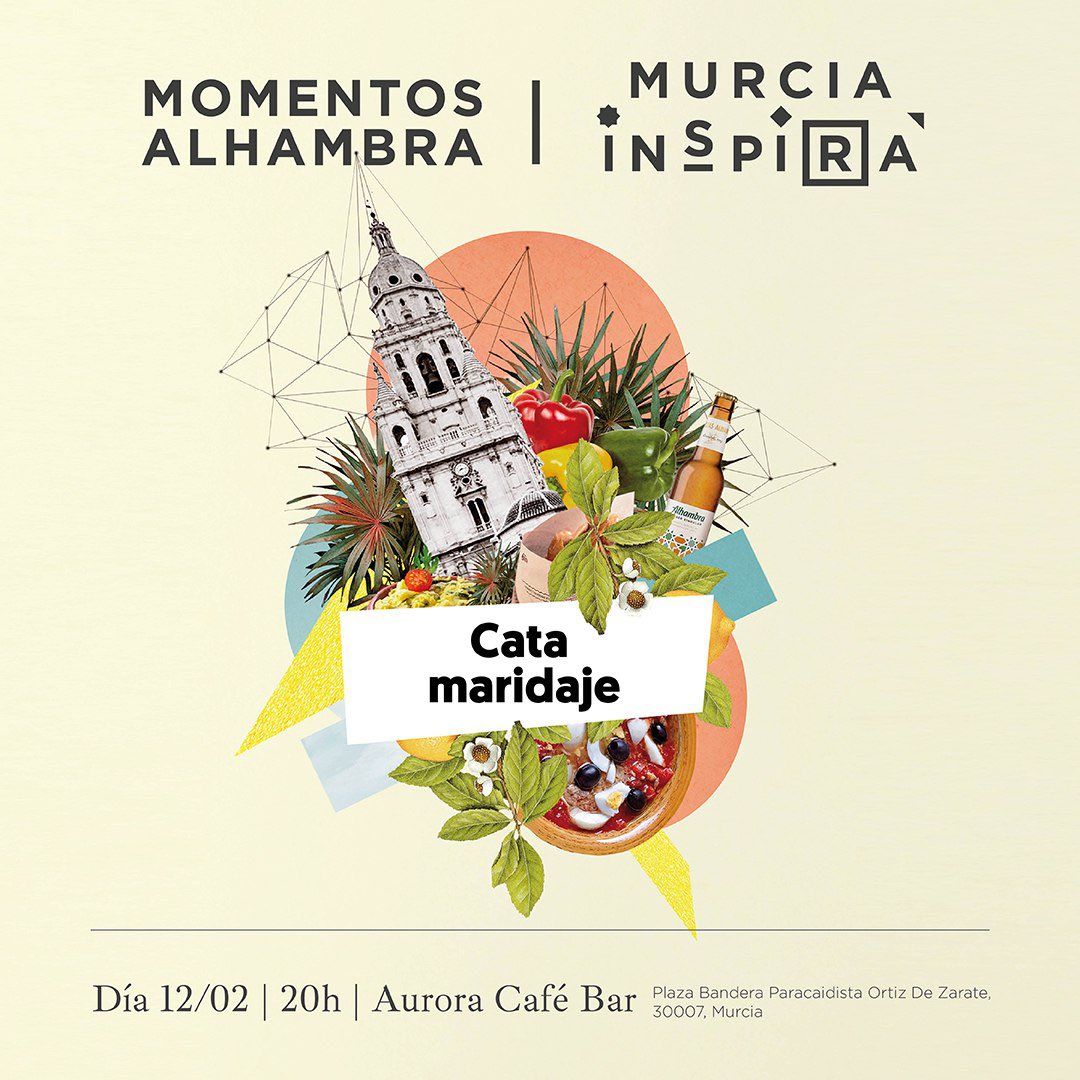 ¿Te gustaría disfrutar de la próxima #CataMaridaje que viviremos en estos #MomentosAlhambra ? 🤗🤩

Participa en el sorteo que tenemos activo en nuestros perfiles de Instagram y Facebook. 👀 

Os deseamos mucha suerte 🍀 

#CervezasAlhambra #MurciaInspira