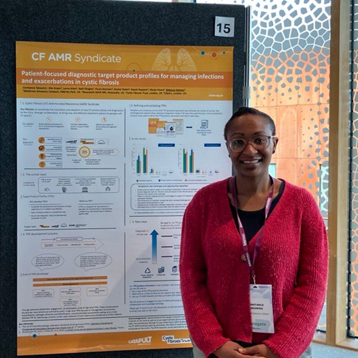 Today, we are at #BioInfect2025, listening to great talks from innovators and funders. If you're here, stop by the posters and learn about the work we are doing to help drive drug and diagnostic development.

#CysticFibrosis #AMR <a href="/Bionow/">Bionow</a>