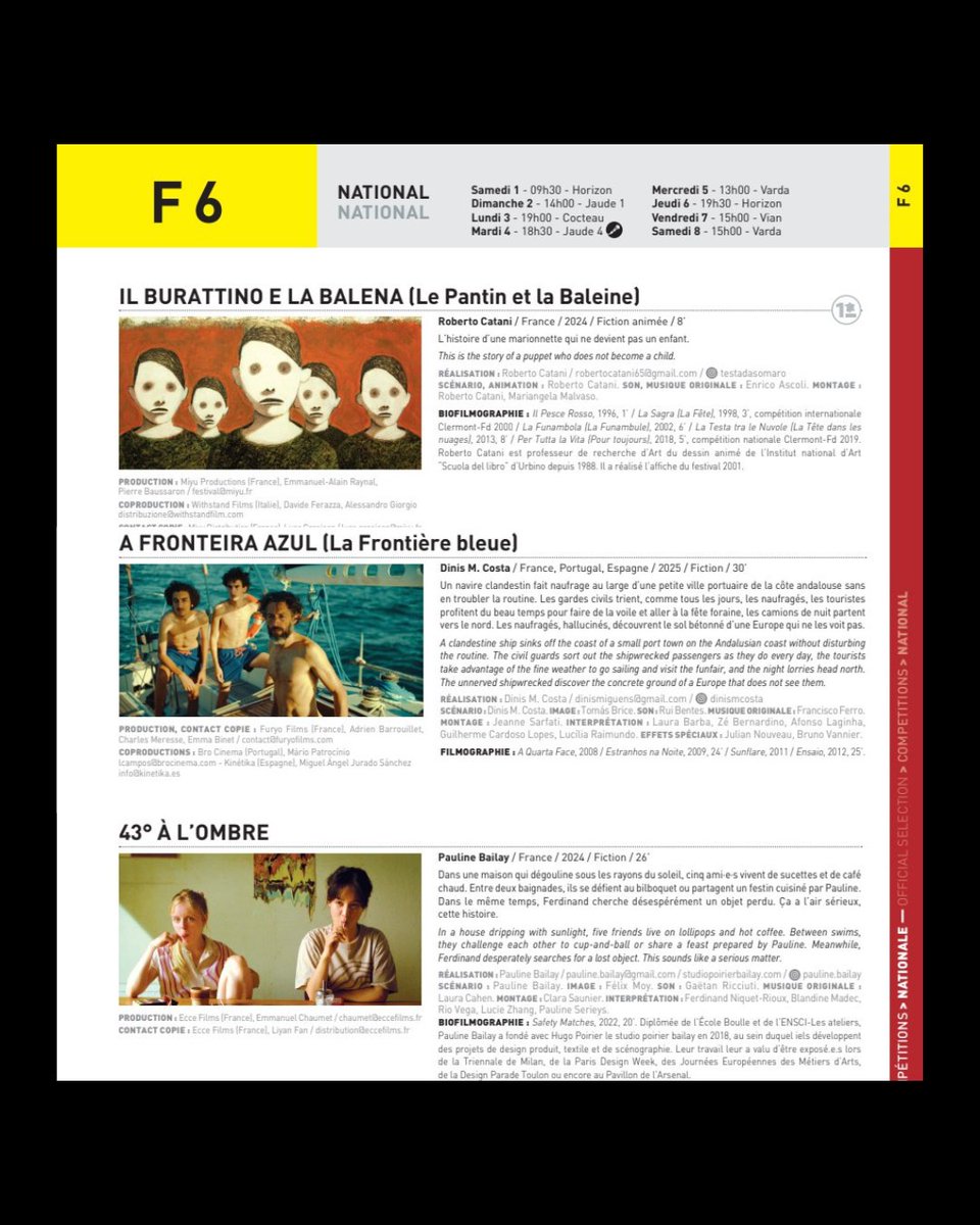 asociacionTESA's tweet photo. El cortometraje "A Fronteira Azul" se ha estrenado en el Clermont Ferrand International Short Film Fest @ClermontISFF de manera internacional. Y algunos socios de TESA han participado.

https://t.co/G5Gyi64CY8 https://t.co/yfXYMVfhuA