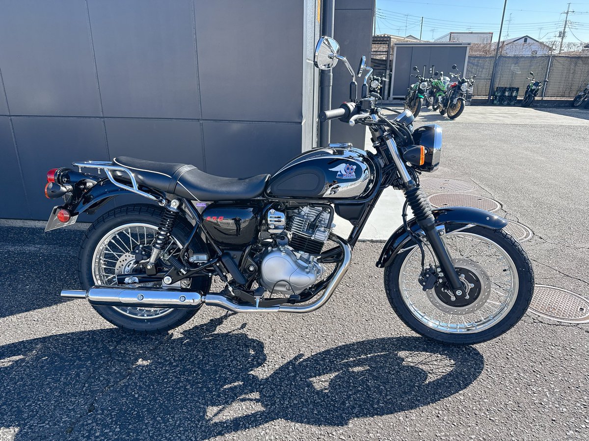 Kawasaki MEGURO S1/W230 純正リアキャリア タンデムにも