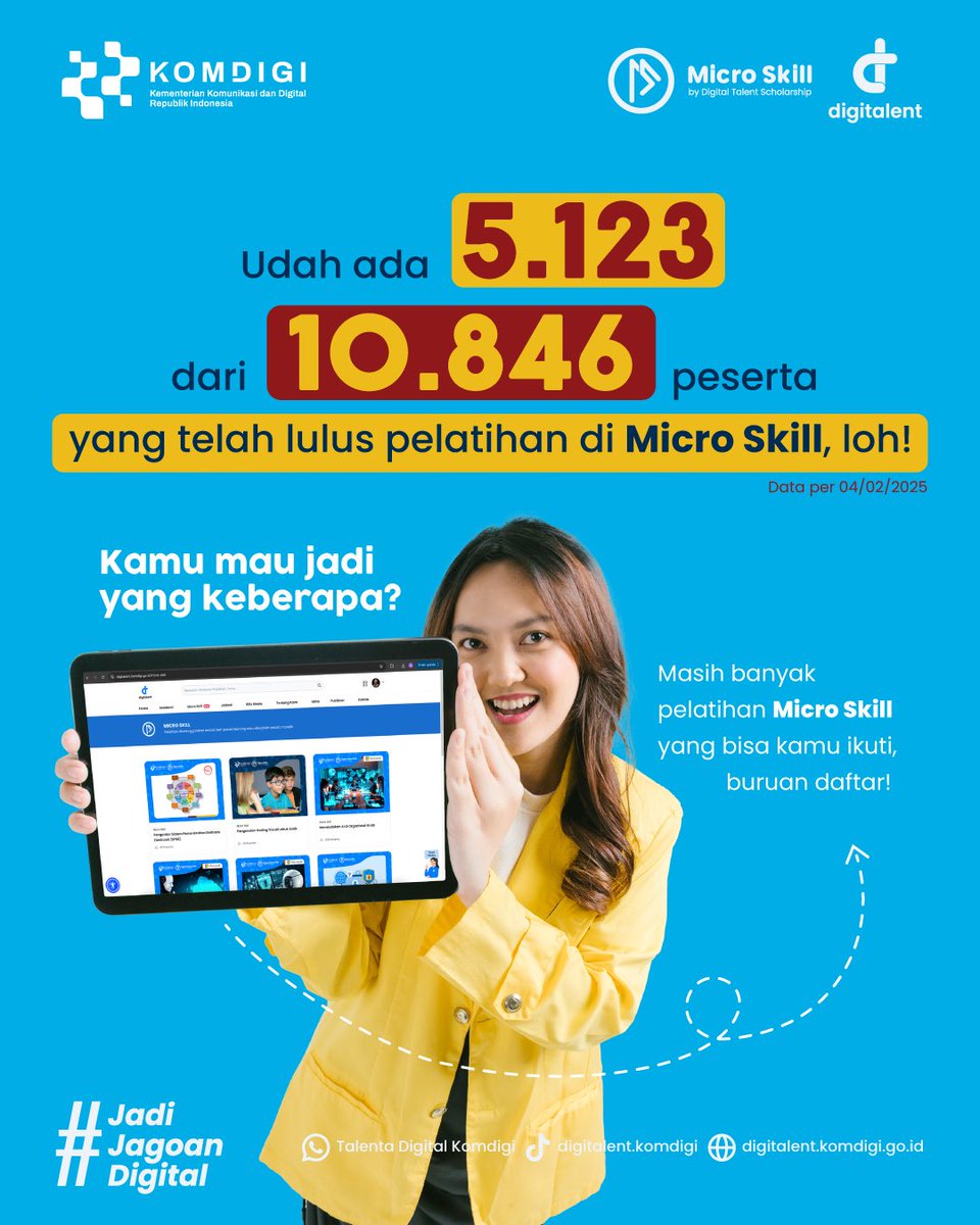 Digital Talent Scholarship tweet media