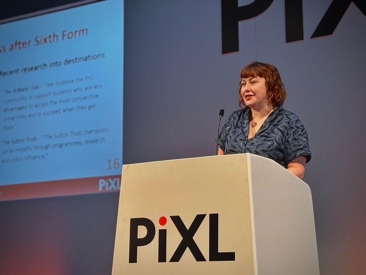 PiXL (@thepixlnetwork) on Twitter photo Many barriers can stand in the way of equity for young people, but do you know what they are for your students? 🤔
<a href="/HannahCostanzo1/">Hannah Costanzo</a> unpacks the latest <a href="/suttontrust/">The Sutton Trust</a> insights on what is impeding social mobility for the students that need it the most at the #PiXLNationalConference. Many barriers can stand in the way of equity for young people, but do you know what they are for your students? 🤔
<a href="/HannahCostanzo1/">Hannah Costanzo</a> unpacks the latest <a href="/suttontrust/">The Sutton Trust</a> insights on what is impeding social mobility for the students that need it the most at the #PiXLNationalConference.
