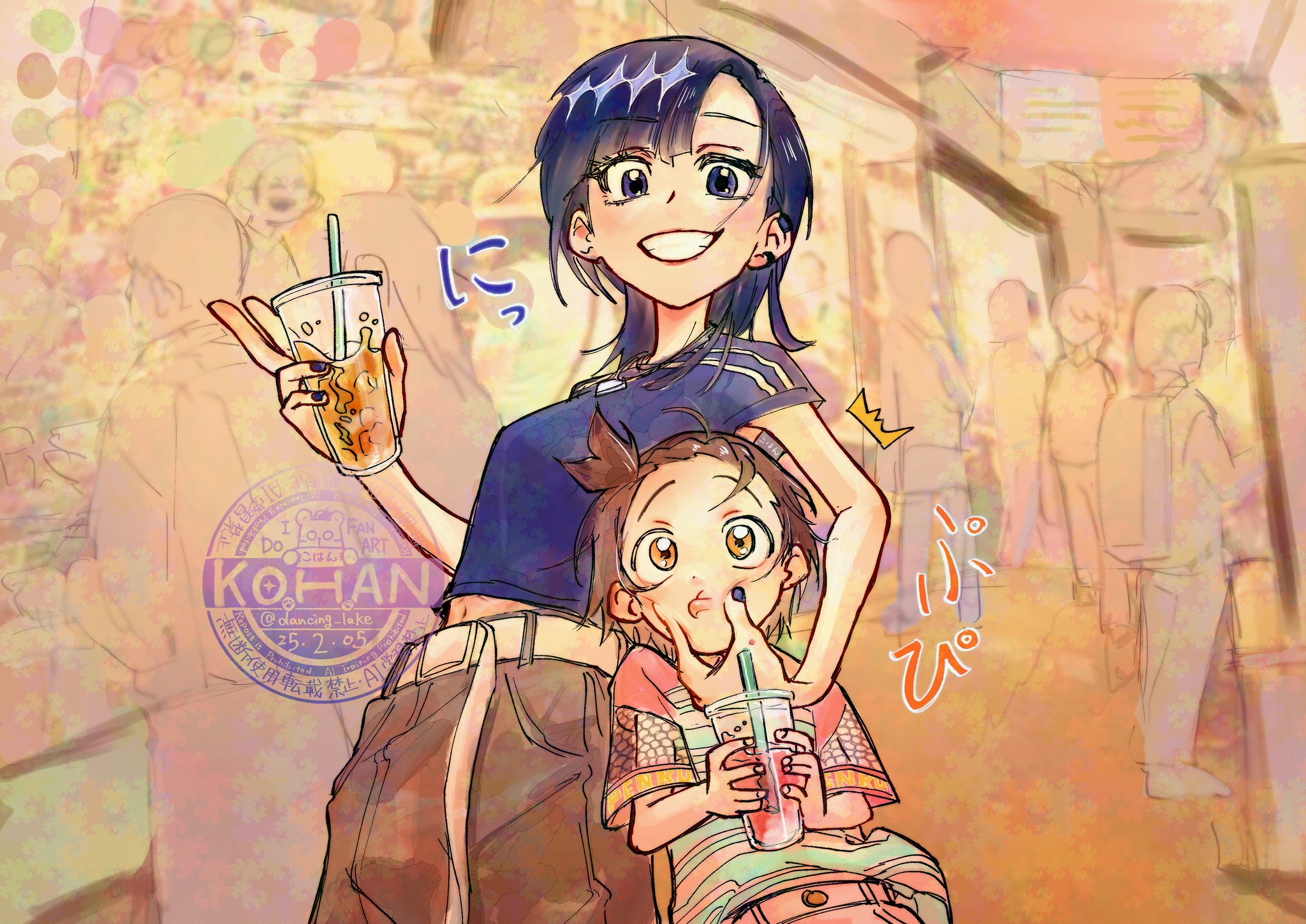 メダリスト♡♡メダリスト　いるかちゃんもびっくりいのりちゃん光るちゃんダボっと切 こはん on X: 