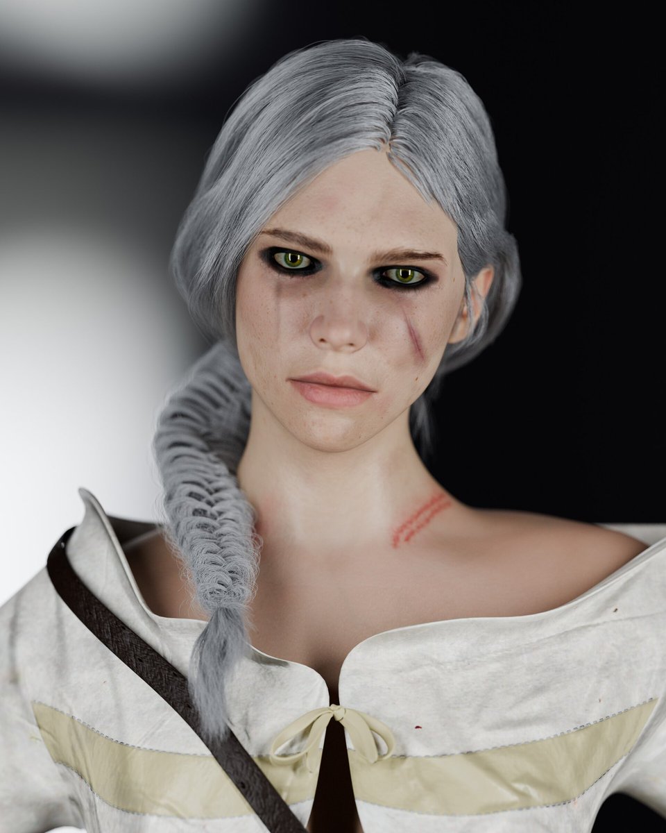 Old but “gold”ciri 😉 <a href="/CDPROJEKTRED/">CD PROJEKT RED</a> #Witcher4 #3DArt #FanArt