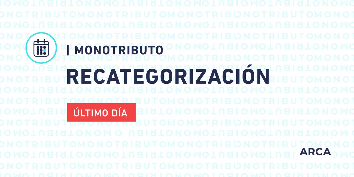 ARCA | Agencia de Recaudación y Control Aduanero tweet media