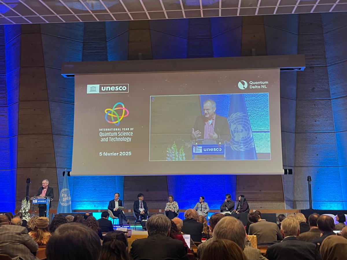 Latvia 🇱🇻 joins <a href="/UNESCO/">UNESCO 🏛️ #Education #Sciences #Culture 🇺🇳</a>  Opening Ceremony 👏 of International Year of Quantum Science and Technology raising awareness of the critical role  of quantum science in achieving SDGs.