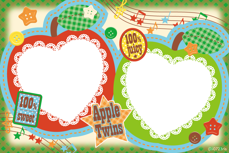 i0723ris's tweet image. 🍎🎵🍏⭐️🍎🎶🍏
