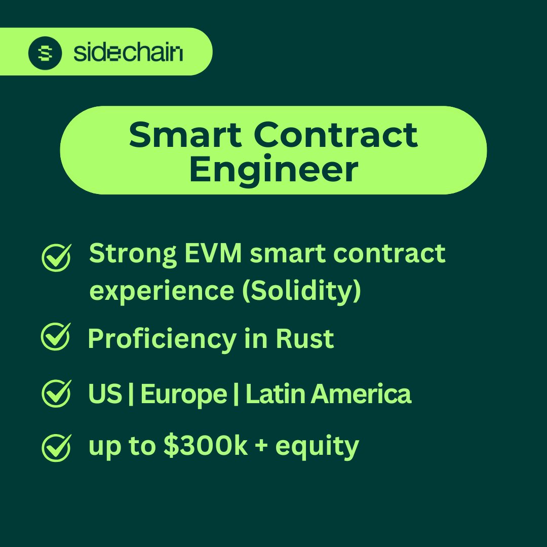 📢 We're Hiring a Smart Contract Engineer

Join a cutting-edge blockchain team tackling rollup scalability &amp; Ethereum fragmentation. Contribute to building solutions that preserve Ethereum’s decentralization while ensuring a seamless user experience.

What we’re looking for:
⚡