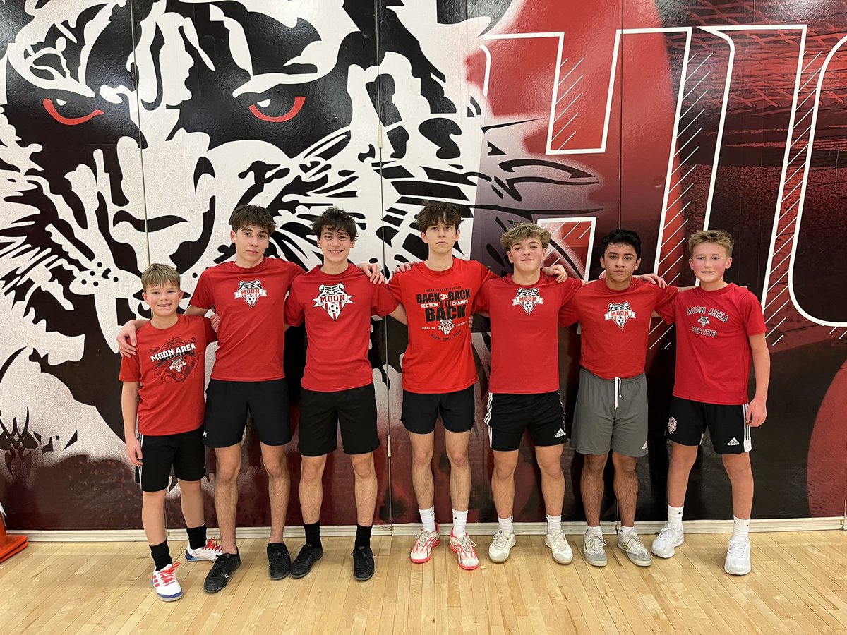 Wednesday morning futsal champs! 33 kids showed up today, great start to the offseason! #mahs