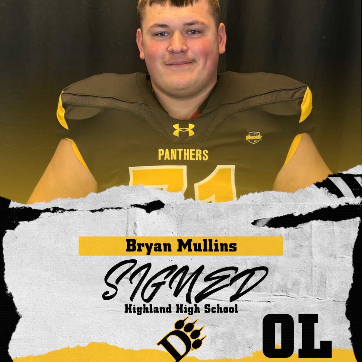 Ohio Dominican Football (@ohiodominicanfb) on Twitter photo 𝑺𝑰𝑮𝑵𝑬𝑫 ✍️
Welcome <a href="/BryanMullinsOH/">Bryan Mullins</a> to Ohio Dominican!
📍| HIGHLAND HS (OH)
🚨| OFFENSIVE LINE
#LetsHunt🐾| #ChopWood25 | #NSD25 𝑺𝑰𝑮𝑵𝑬𝑫 ✍️
Welcome <a href="/BryanMullinsOH/">Bryan Mullins</a> to Ohio Dominican!
📍| HIGHLAND HS (OH)
🚨| OFFENSIVE LINE
#LetsHunt🐾| #ChopWood25 | #NSD25