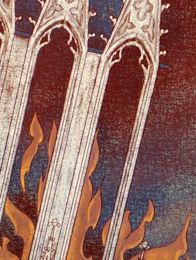 A_Chaberska_art's tweet photo. Work in progerss. Could you guess what is next? 🔥

Also, you could visit my IG, I have some art in there 💀
📷 IG: /agata.chaberska

#art #digital #tarot #fire #artmoots #digitalart #digitalpainting #wip #workinprogress https://t.co/QgNKJ7xL5x