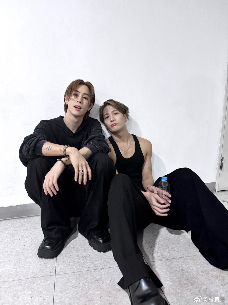 with Mark Tuan tweet media