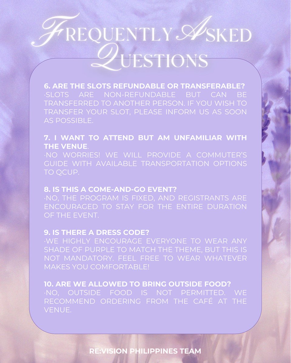 projectvisionph's tweet photo. 💜 𝓕𝓻𝓮𝓺𝓾𝓮𝓷𝓽𝓵𝔂 𝓐𝓼𝓴𝓮𝓭 𝓠𝓾𝓮𝓼𝓽𝓲𝓸𝓷𝓼💍✨

#AndTenThereWasYou https://t.co/MQ64o6WKFN