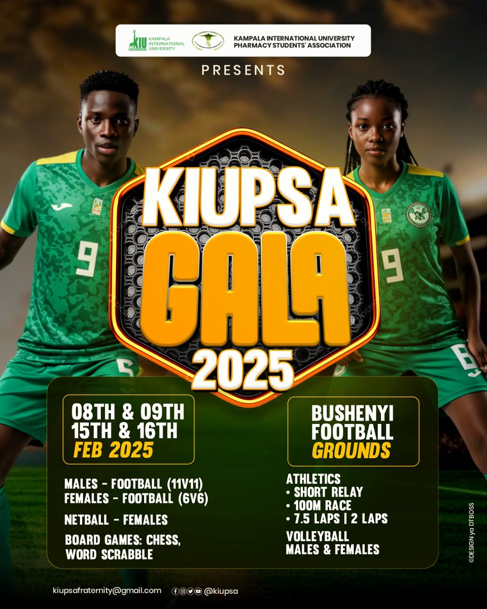 "KIUPSA Gala is here! A day of fun, games, and great vibes awaits. Come join us, connect with friends, and make unforgettable memories! Don’t miss out! #KIUPSAGala #FunAndGames"